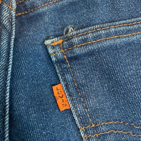 Vintage Orange Tab Levi’s Straight Leg - Picture 8 of 10